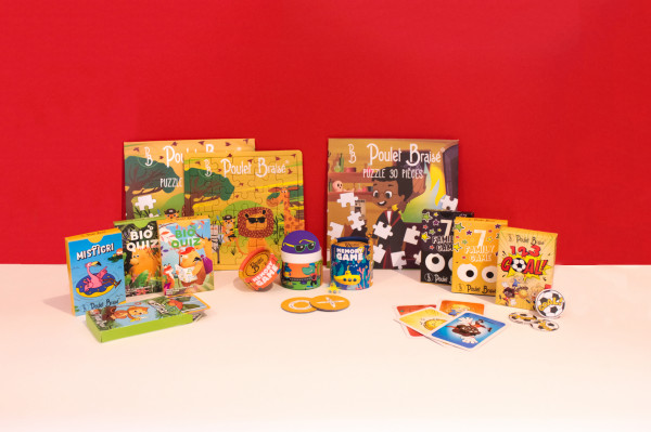 Gama de juegos para Poulet Braisé